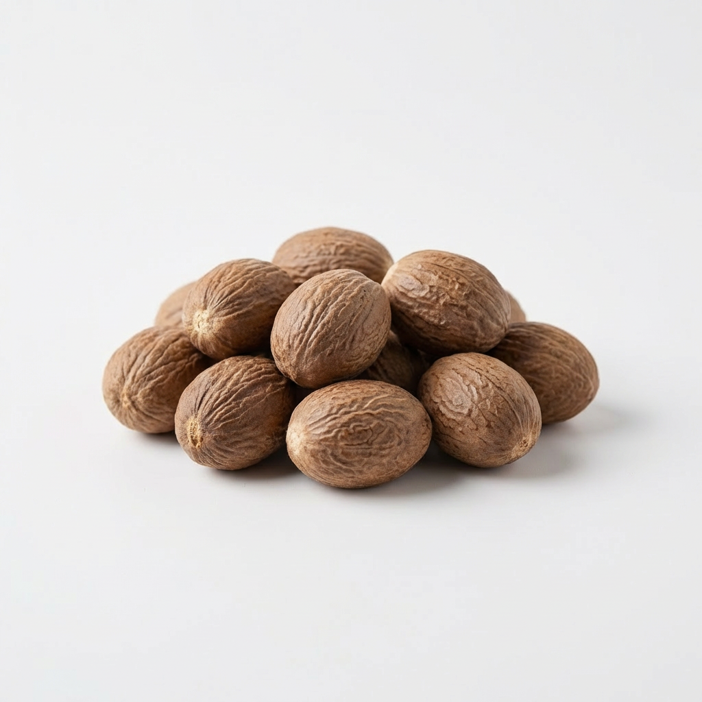 Nuez Moscada Entera — Origen: Indonesia — Especias y Condimentos