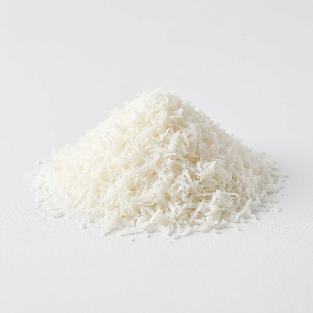 Coco Rallado en Copos — Origen: Indonesia — Derivados de Coco